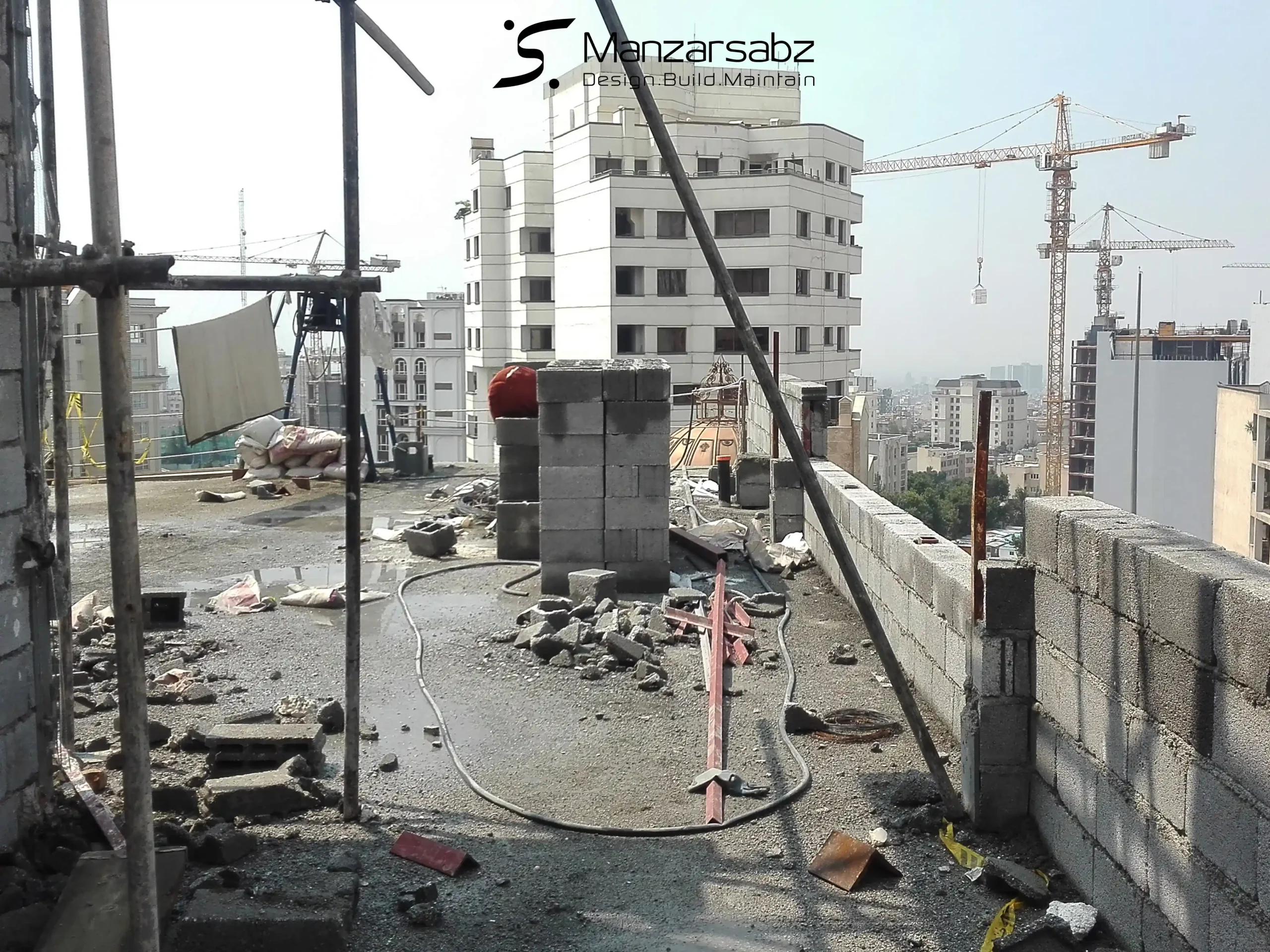 روف گاردن آبکوه قبل روف گاردن آبکوه قبل