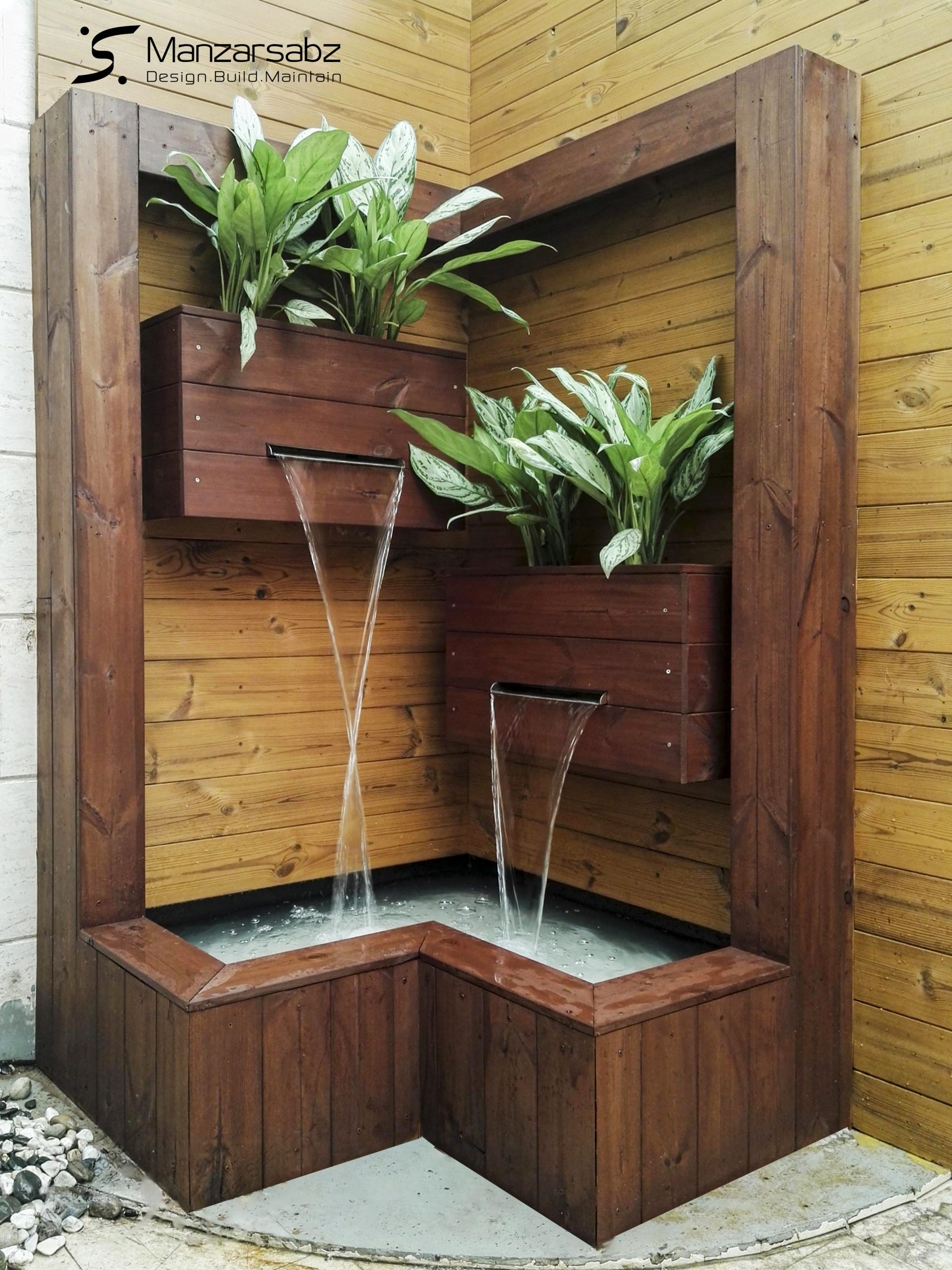 آبنما چوبی زعفرانیه بعد