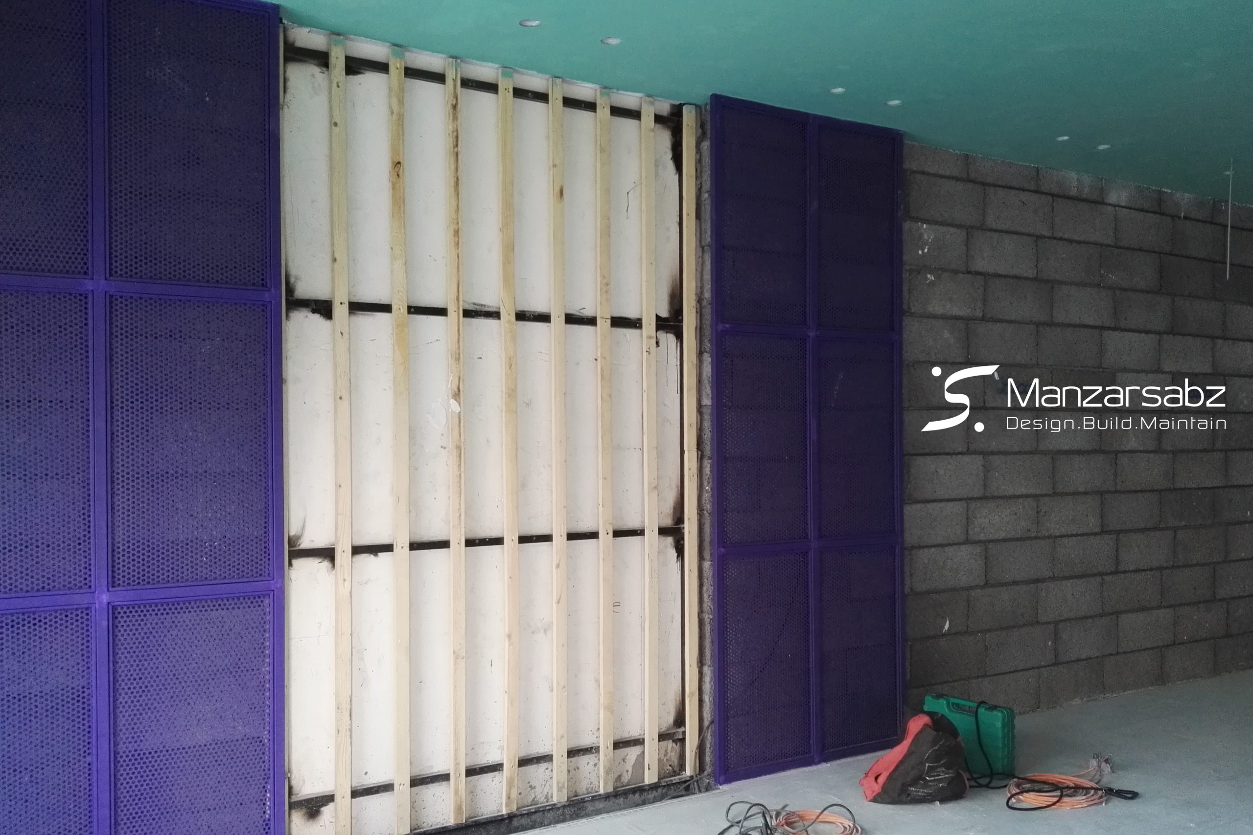 دیوار سبز قبادیان قبل