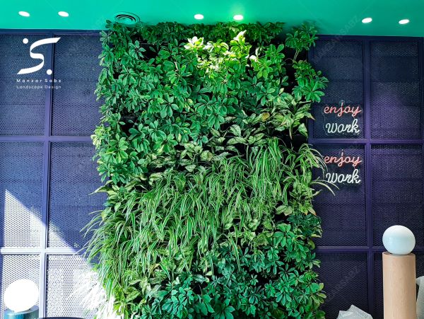 عکسی از پروژه دیوار سبز قبادبان
