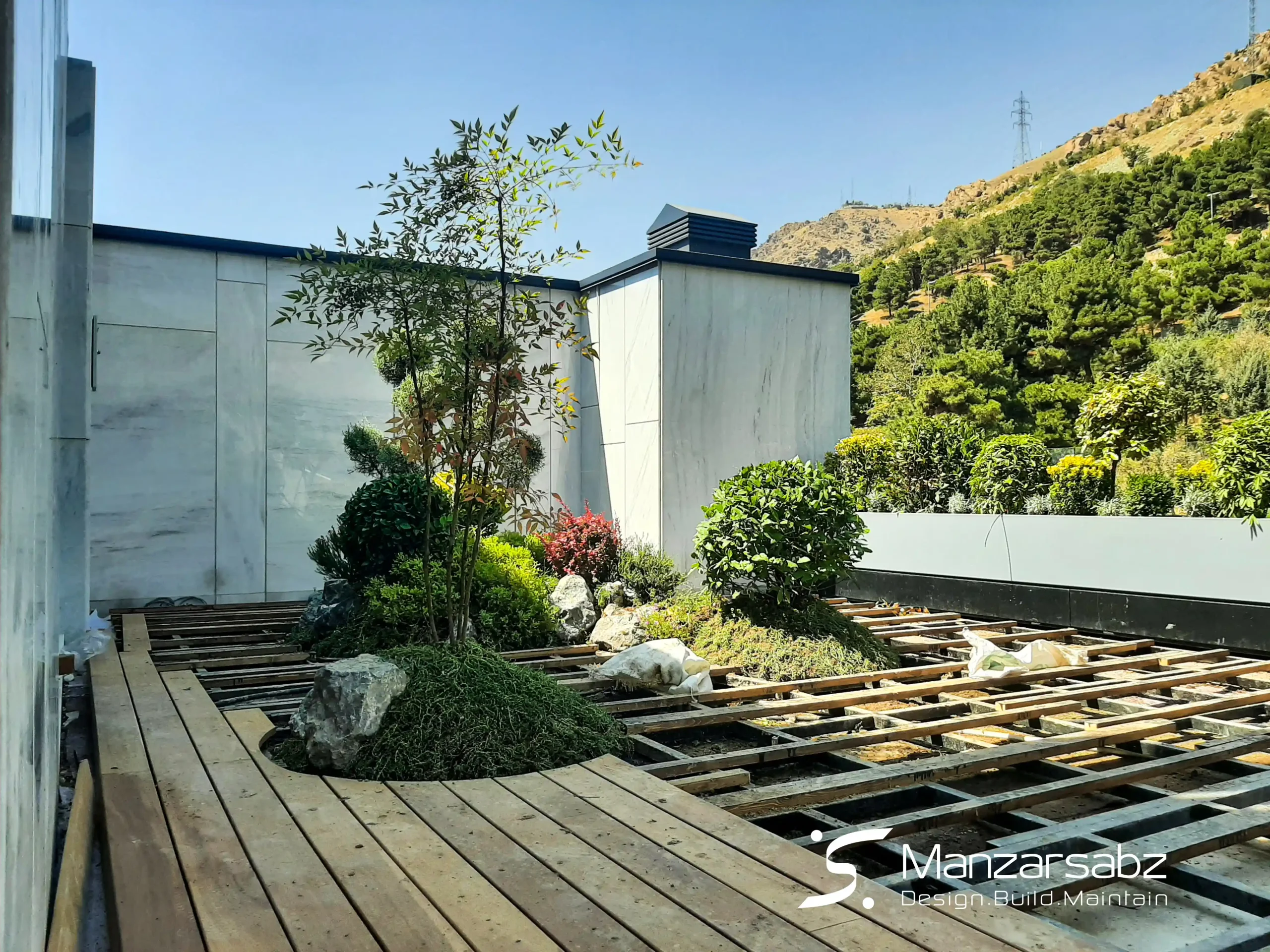 روف گاردن یاسر قبل