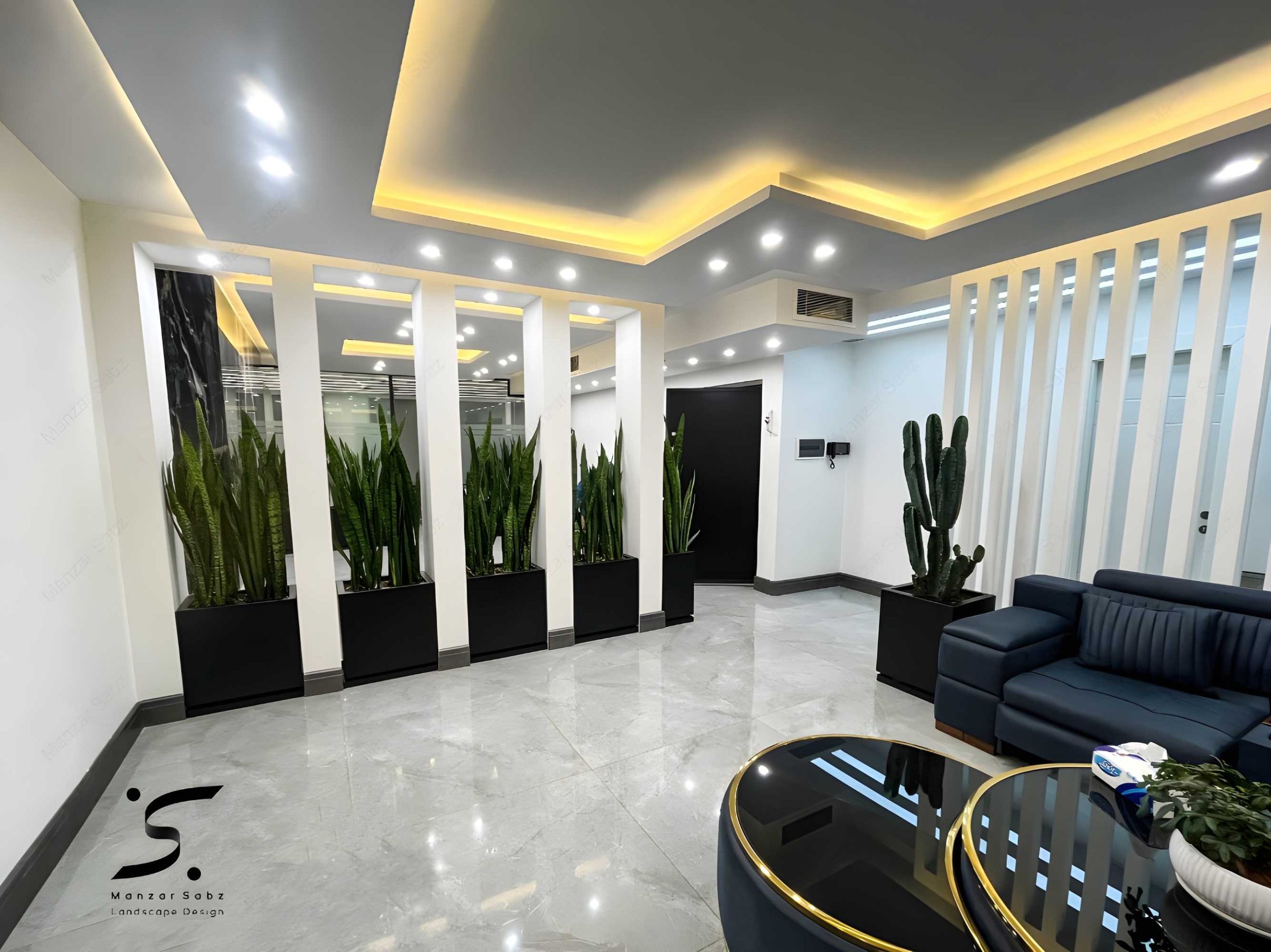 فضای سبز داخلی هفت تیر