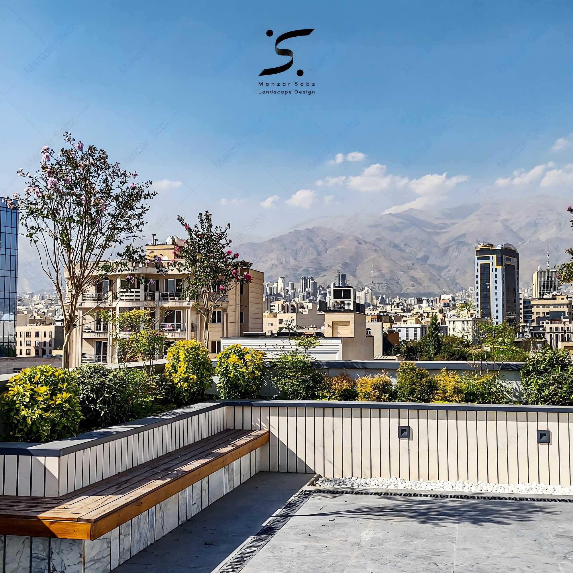 روف گاردن کوشا به صورت حرفه ای اجرا شد