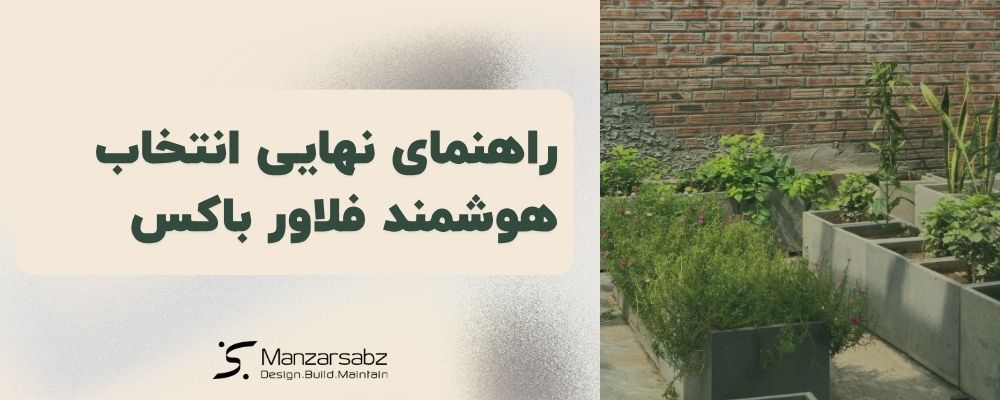 راهنمای نهایی برای دوام و انتخاب هوشمند در فلاور باکس منظر سبز