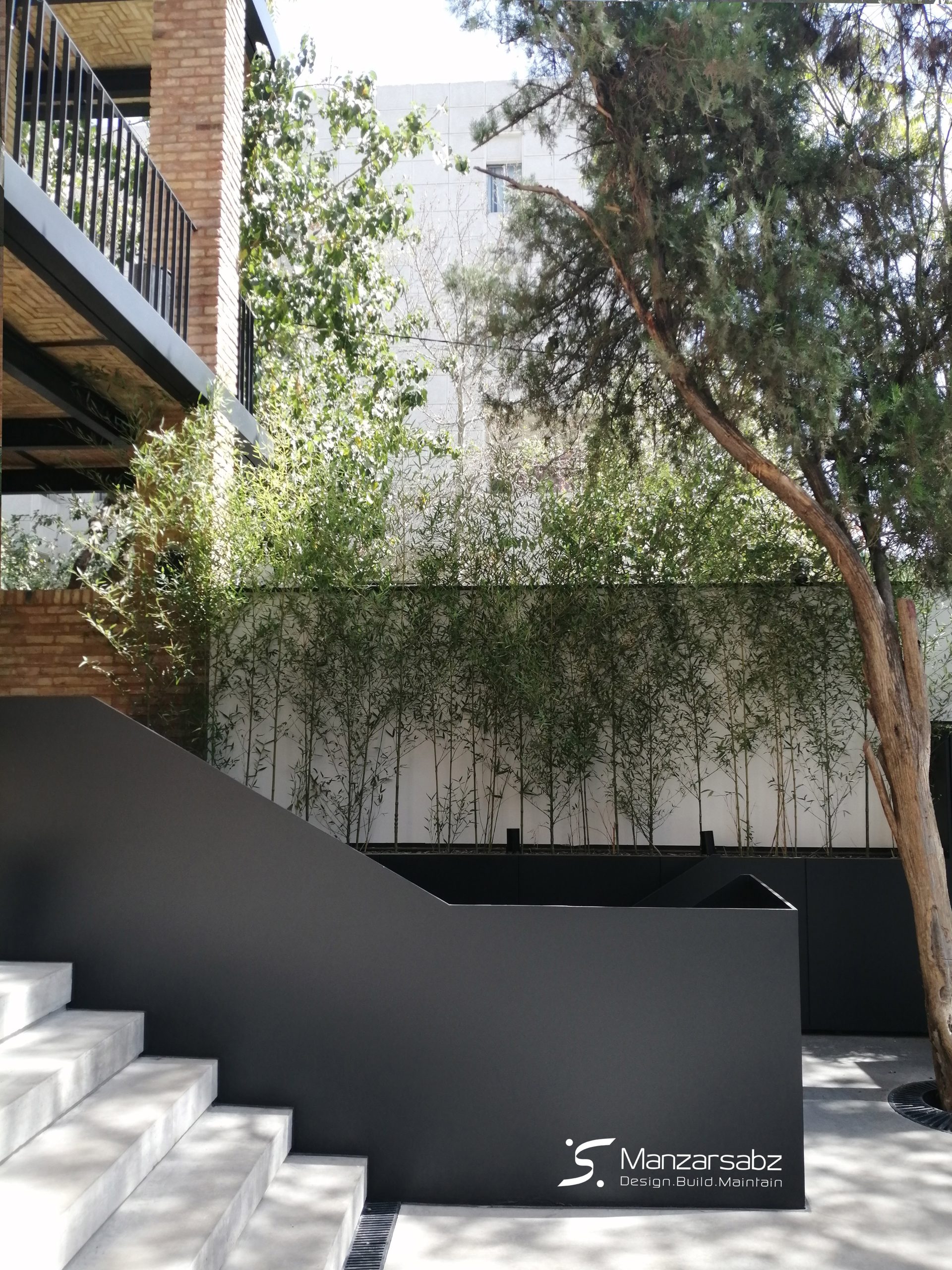 نمونه کار محوطه سازی