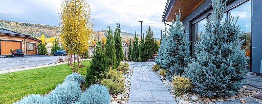 محوطه سازی باغ و فضای سبز ساختمان شما با دیتیل مهندسی با کمترین هزینه