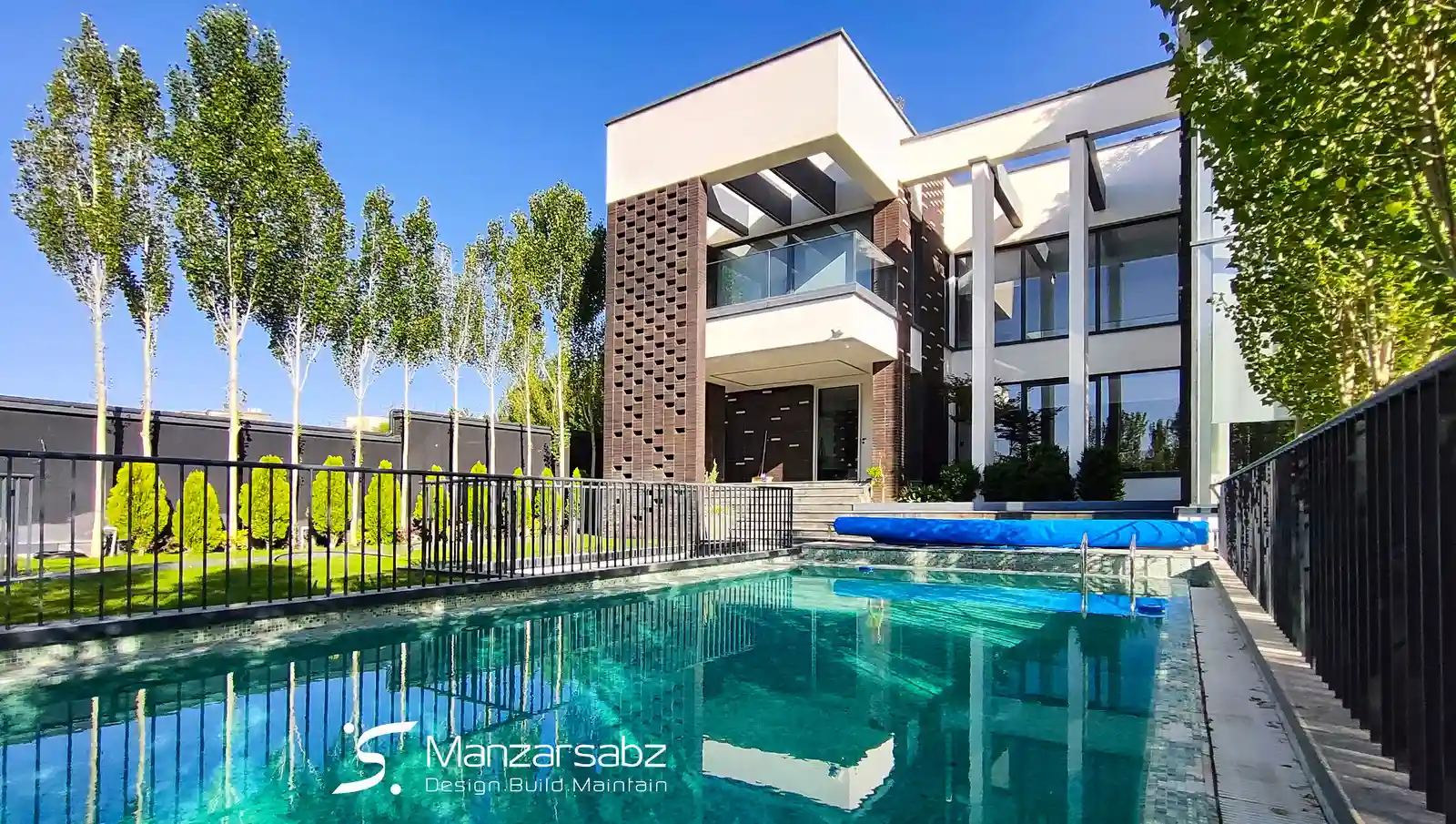 اصول مهندسی و مراحل اجرایی فضای سبز در ویلاهای مدرن